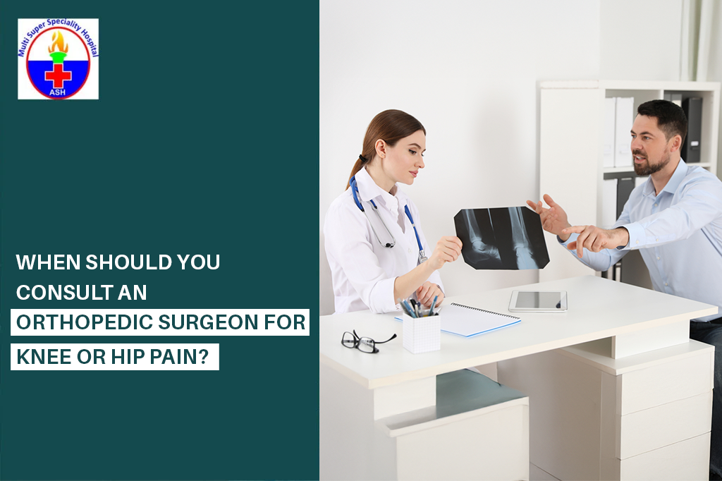 Orthopedic Surgeon for Knee or Hip Pain