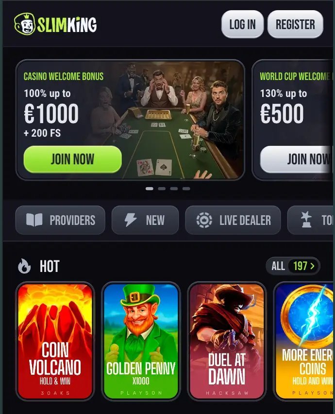 Image: Choosing an Online Casino in the UK: What Slimking Offers